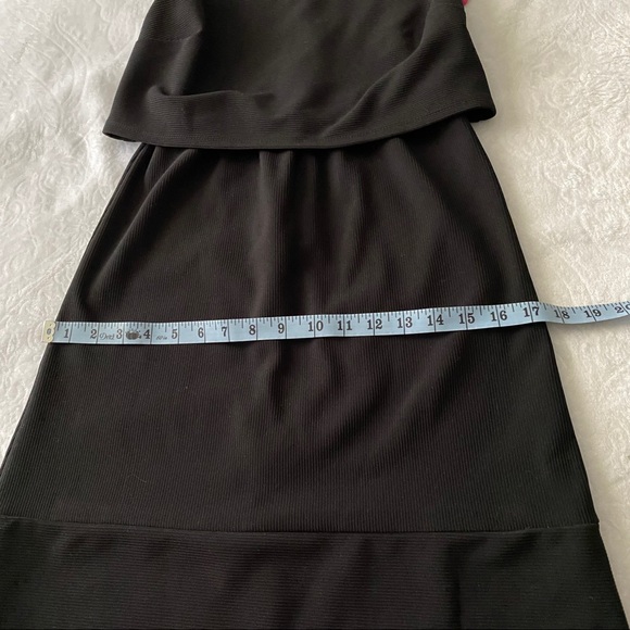 NWT Vintage Style Little Black Dress Crop Top LBD Small - Picture 3 of 8